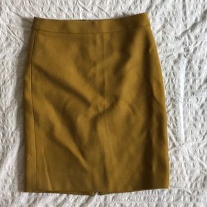 J crew wool skirt